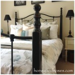 Makeover of a Wood and Cast Iron Bed