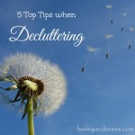 5 Top Tips When Decluttering